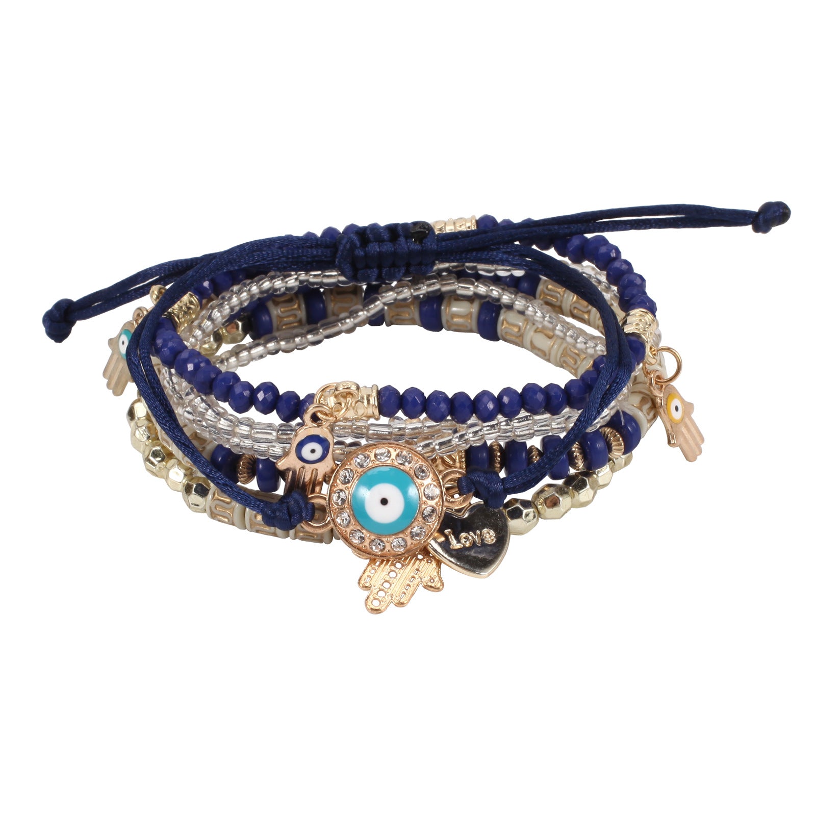 Wholesale Demon Eye Multi-layer Bracelet